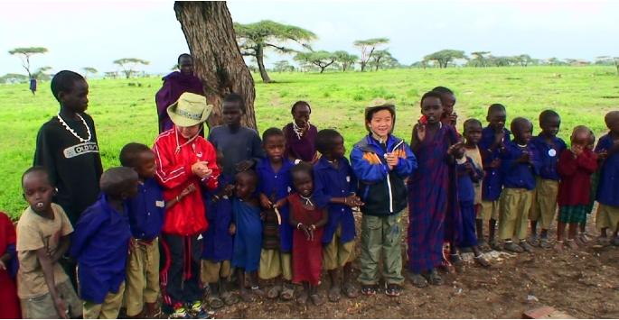 マサイ族の子どもが通う小学校