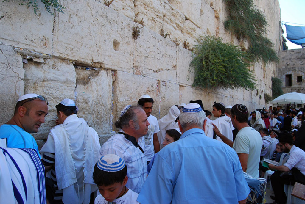 エルサレムにあるユダヤ教の聖地「嘆きの壁」