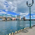 釧路漁港と幣舞橋