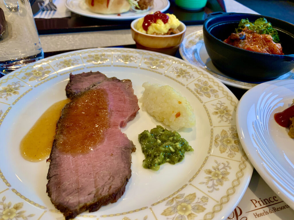 Prince Hotel's proud roast beef is delicious