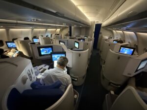 中国東方航空ビジネスクラス